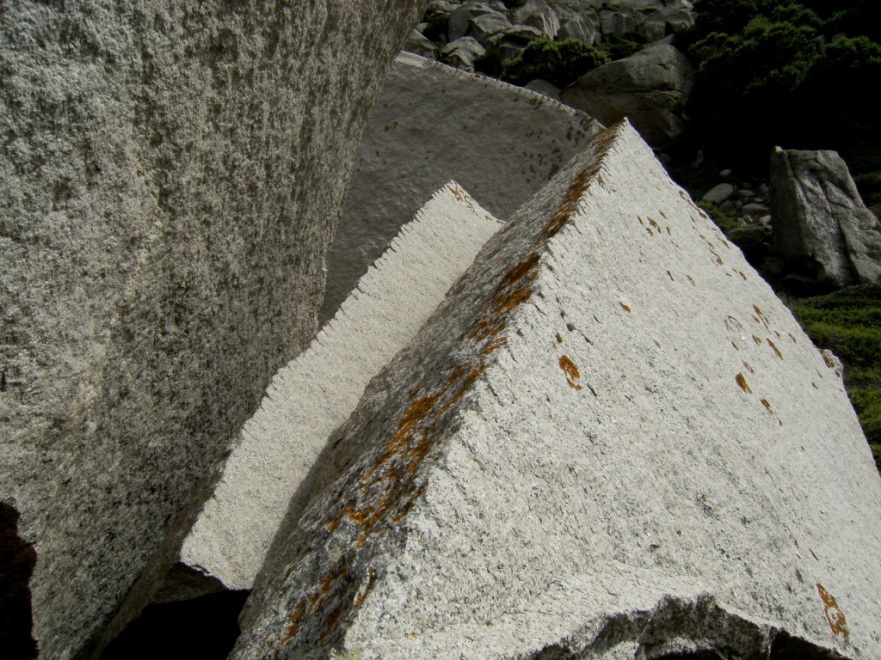 Le cave di granito di Capo Testa